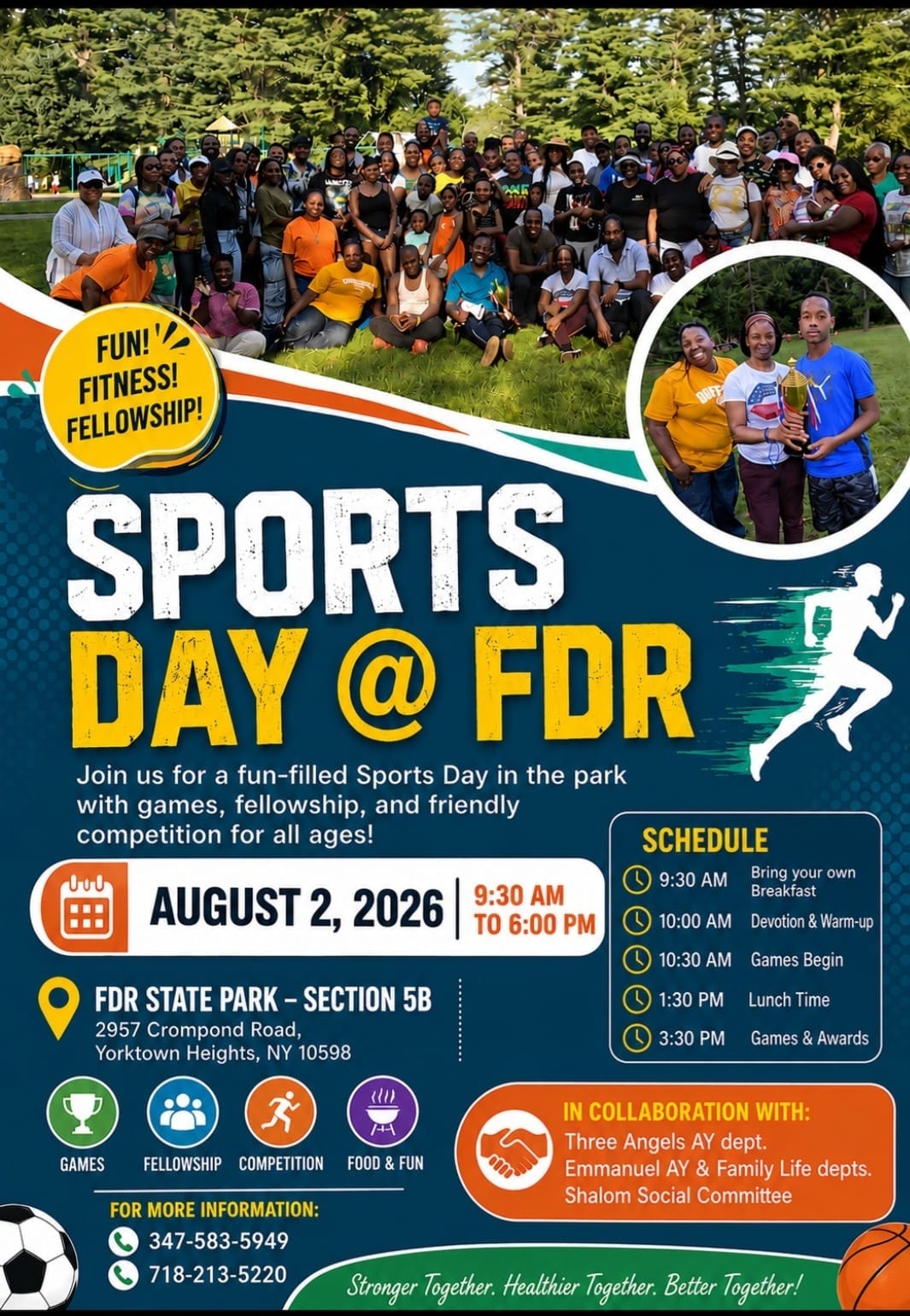SPORTS DAY @ FDR PARK